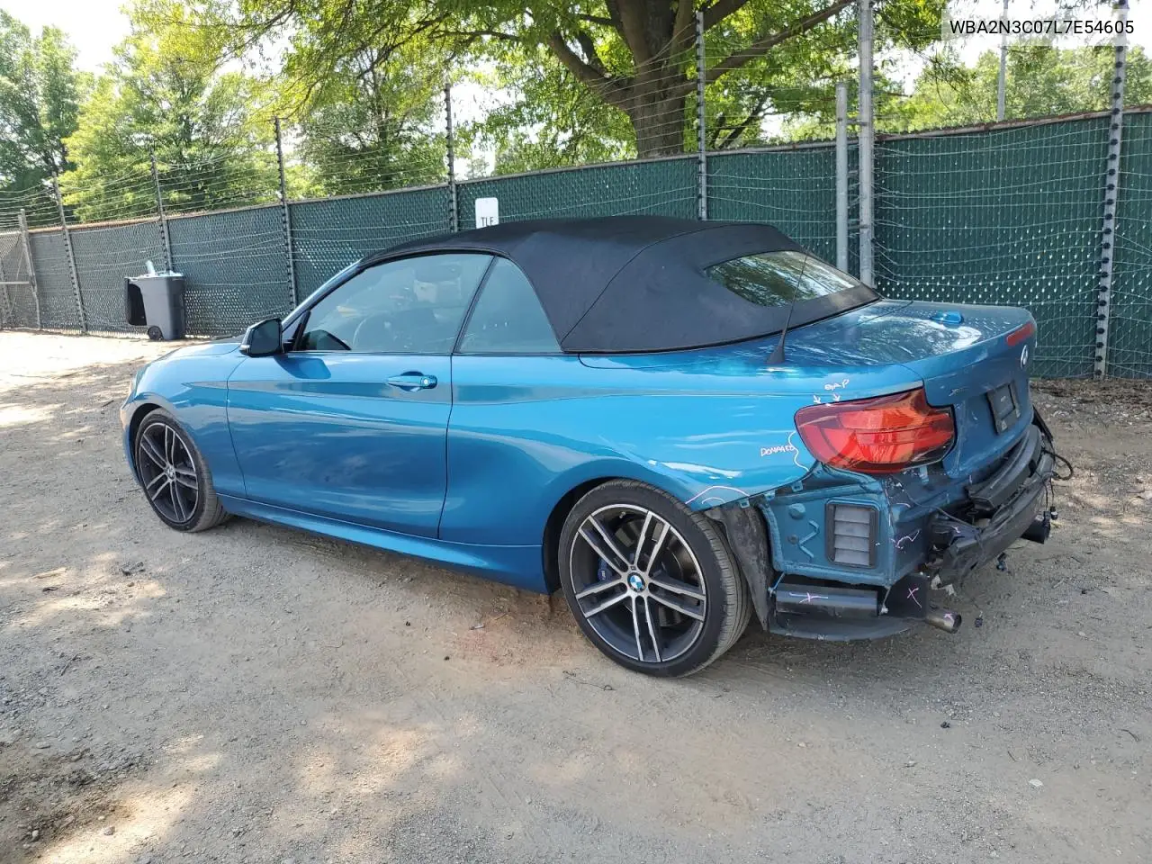 2020 BMW M240Xi VIN: WBA2N3C07L7E54605 Lot: 61190405