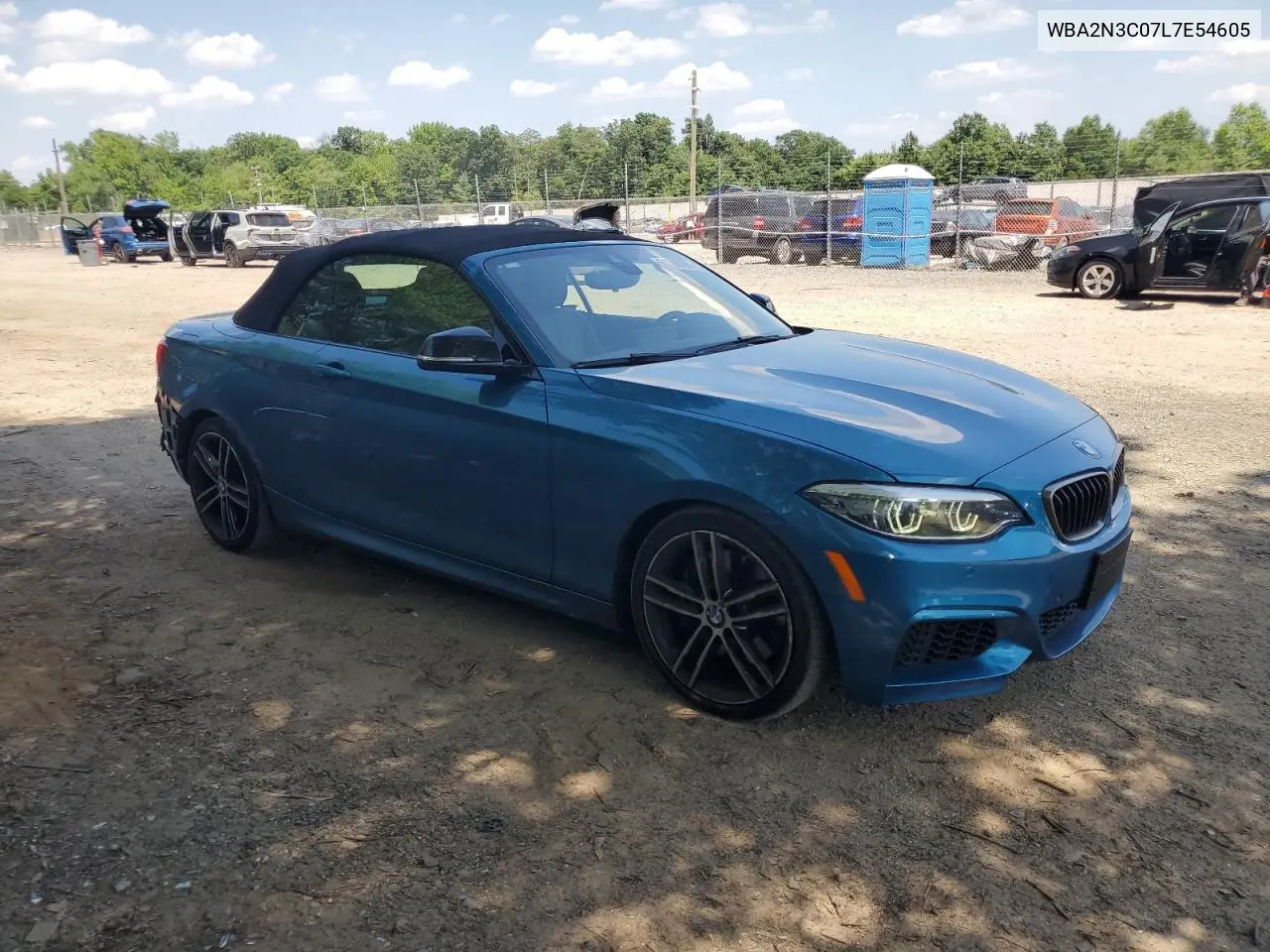 2020 BMW M240Xi VIN: WBA2N3C07L7E54605 Lot: 61190405
