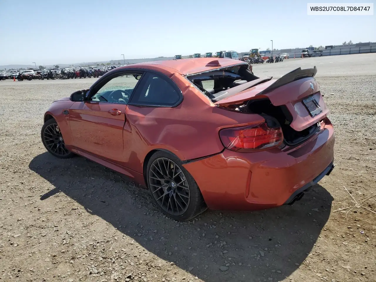 2020 BMW M2 Competition VIN: WBS2U7C08L7D84747 Lot: 61426895