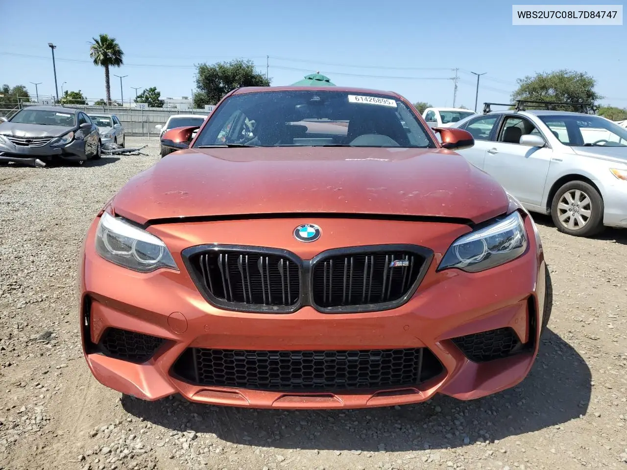 2020 BMW M2 Competition VIN: WBS2U7C08L7D84747 Lot: 61426895