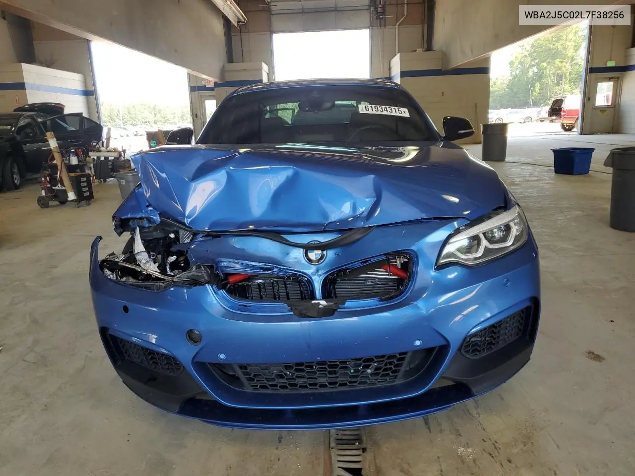 2020 BMW M240I VIN: WBA2J5C02L7F38256 Lot: 61934315