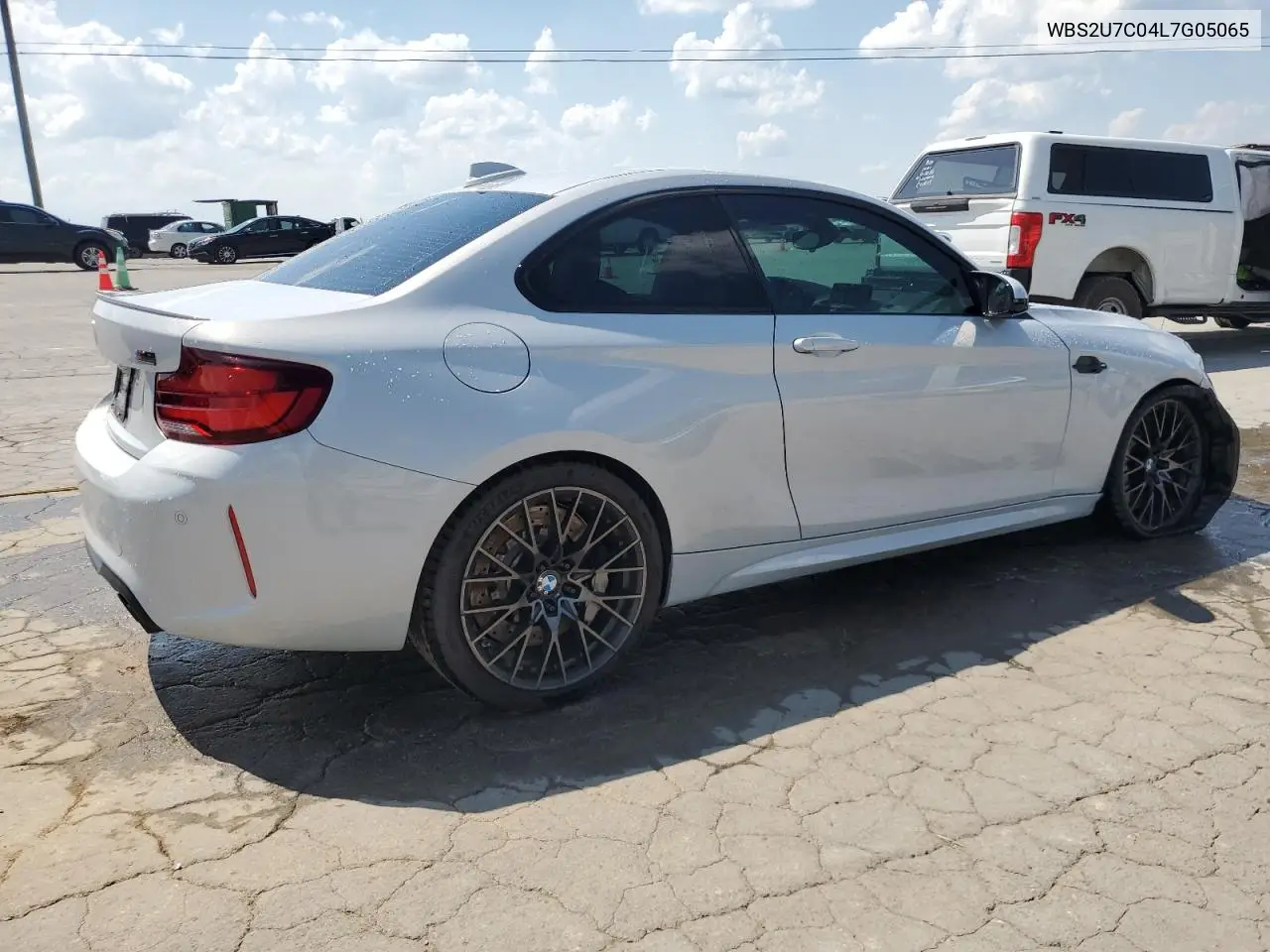 2020 BMW M2 Competition VIN: WBS2U7C04L7G05065 Lot: 62413365