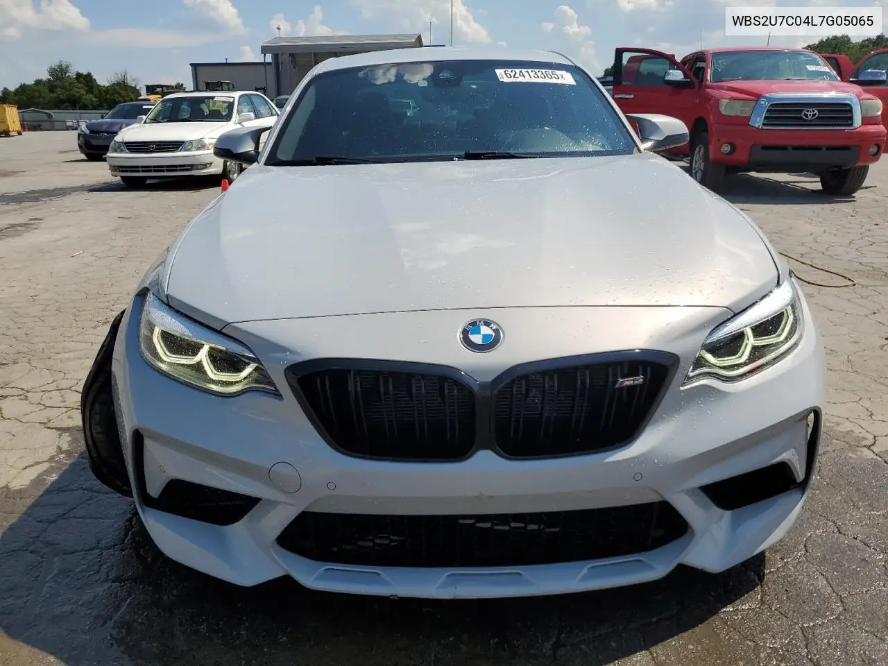 2020 BMW M2 Competition VIN: WBS2U7C04L7G05065 Lot: 62413365