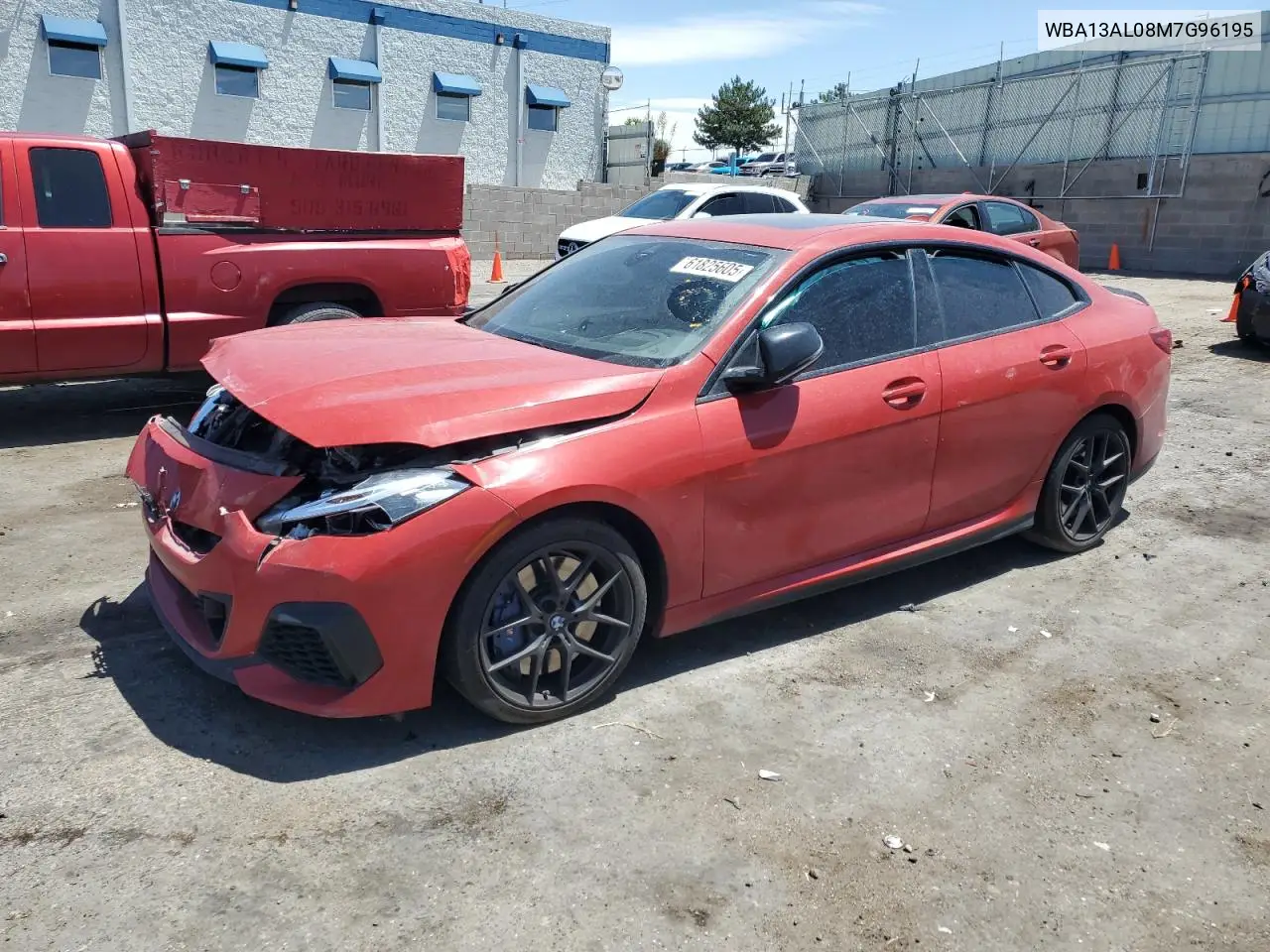 2021 BMW M235Xi VIN: WBA13AL08M7G96195 Lot: 61825605