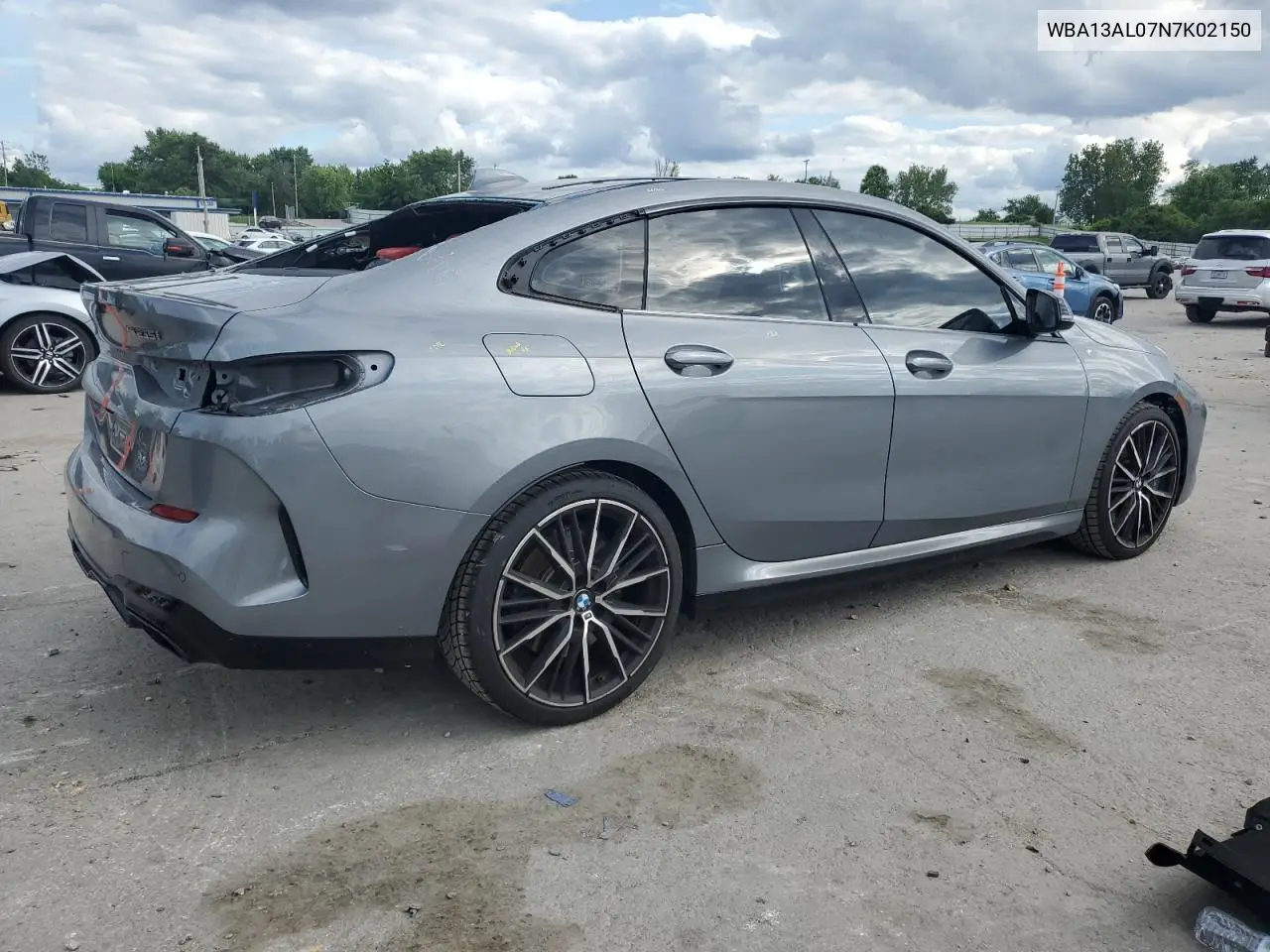 2022 BMW M235Xi VIN: WBA13AL07N7K02150 Lot: 56876565