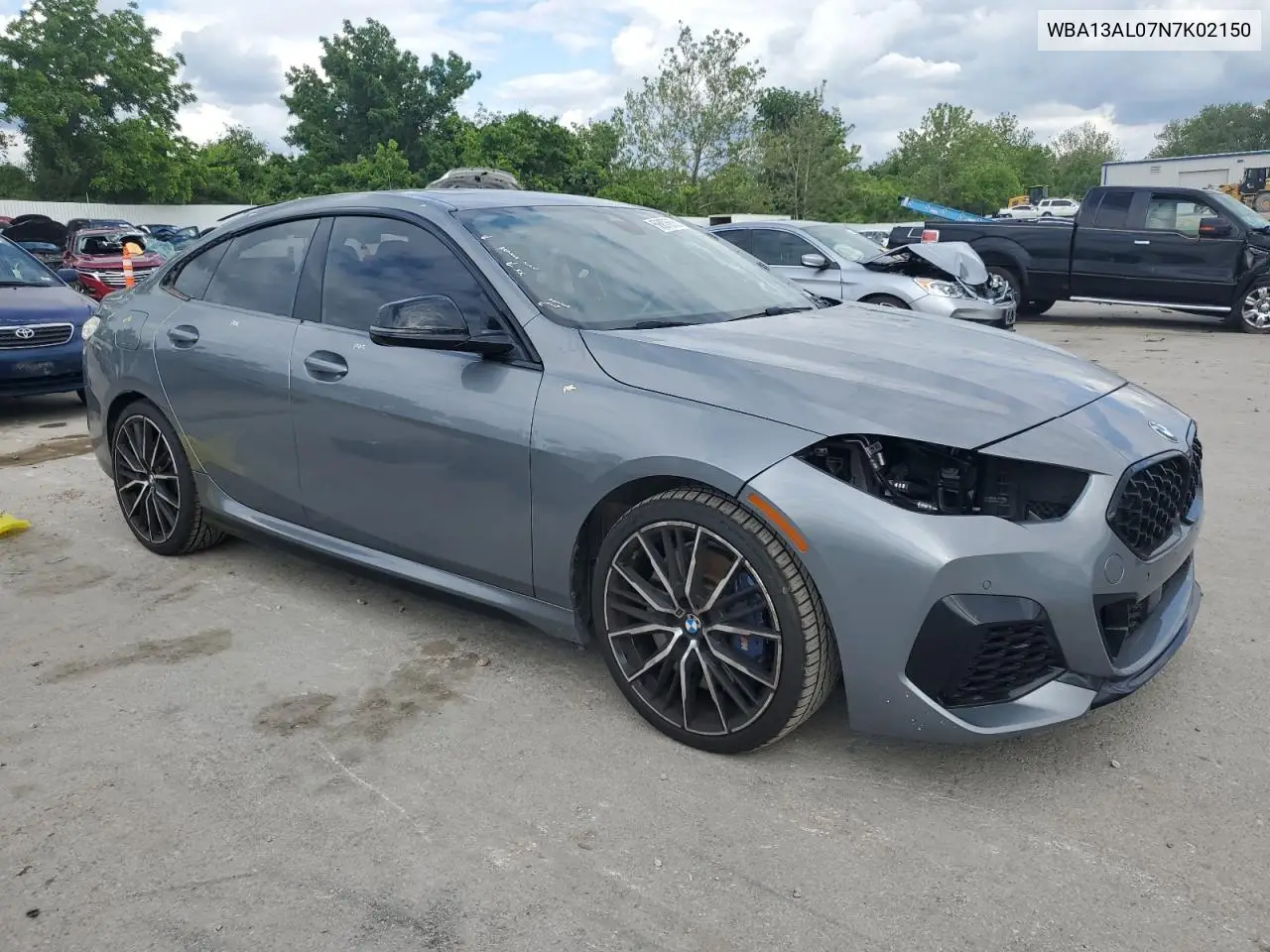 2022 BMW M235Xi VIN: WBA13AL07N7K02150 Lot: 56876565