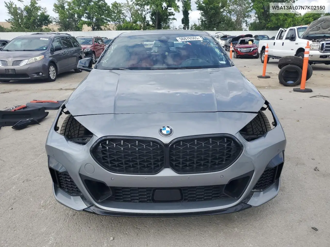 2022 BMW M235Xi VIN: WBA13AL07N7K02150 Lot: 56876565