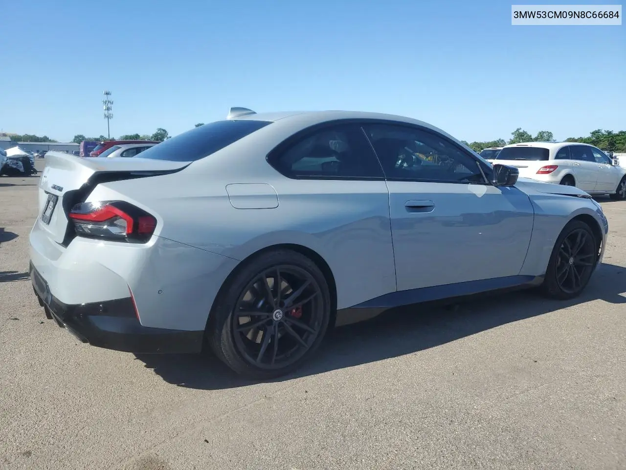 2022 BMW M240Xi VIN: 3MW53CM09N8C66684 Lot: 61736535