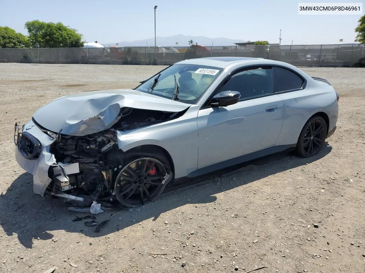 2023 BMW M240I VIN: 3MW43CM06P8D46961 Lot: 60531595