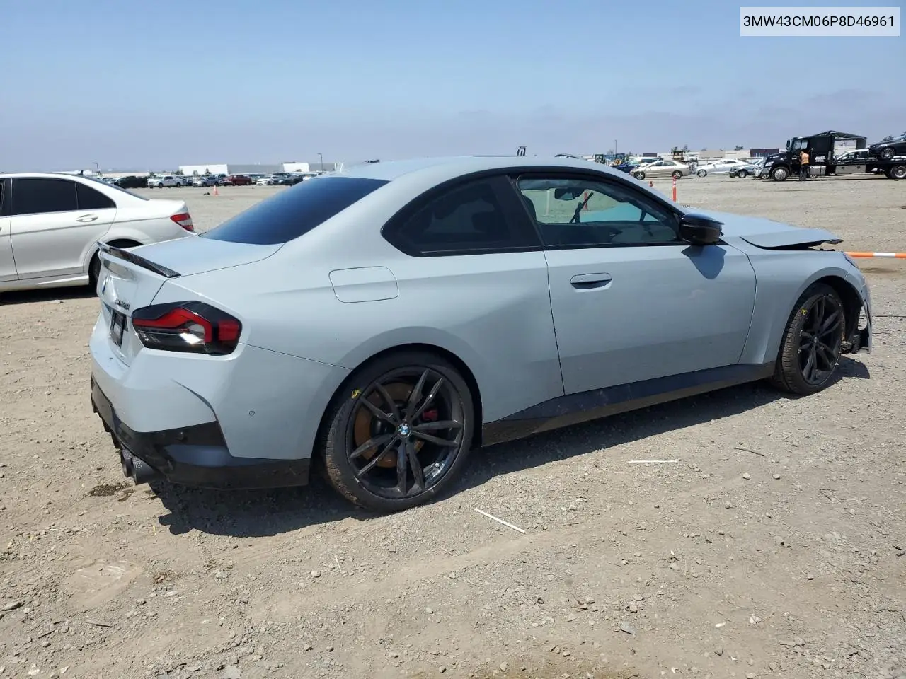 2023 BMW M240I VIN: 3MW43CM06P8D46961 Lot: 60531595