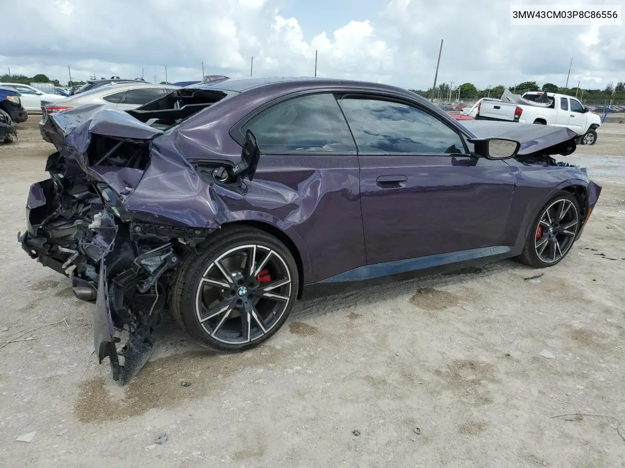 2023 BMW M240I VIN: 3MW43CM03P8C86556 Lot: 61432385