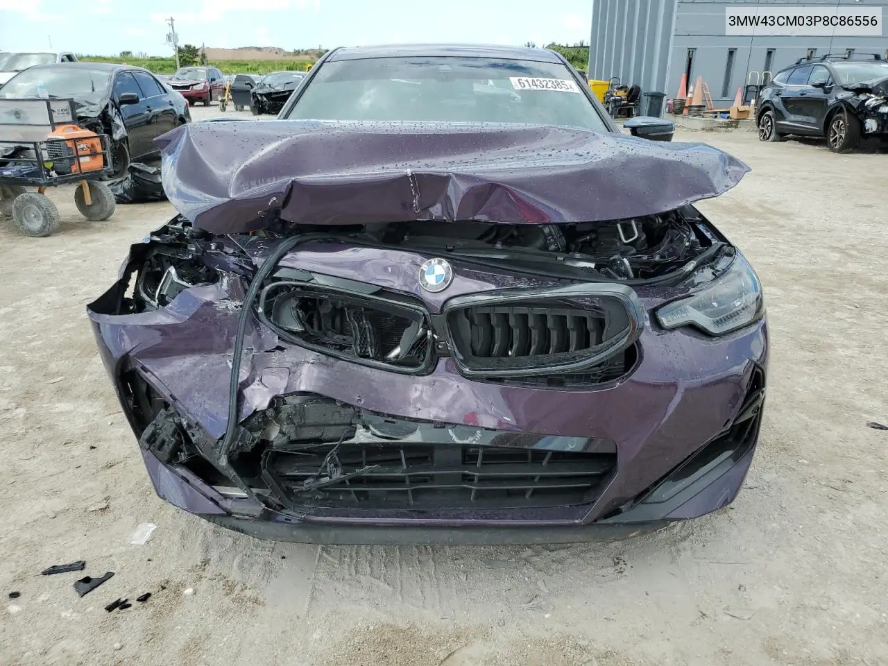 2023 BMW M240I VIN: 3MW43CM03P8C86556 Lot: 61432385