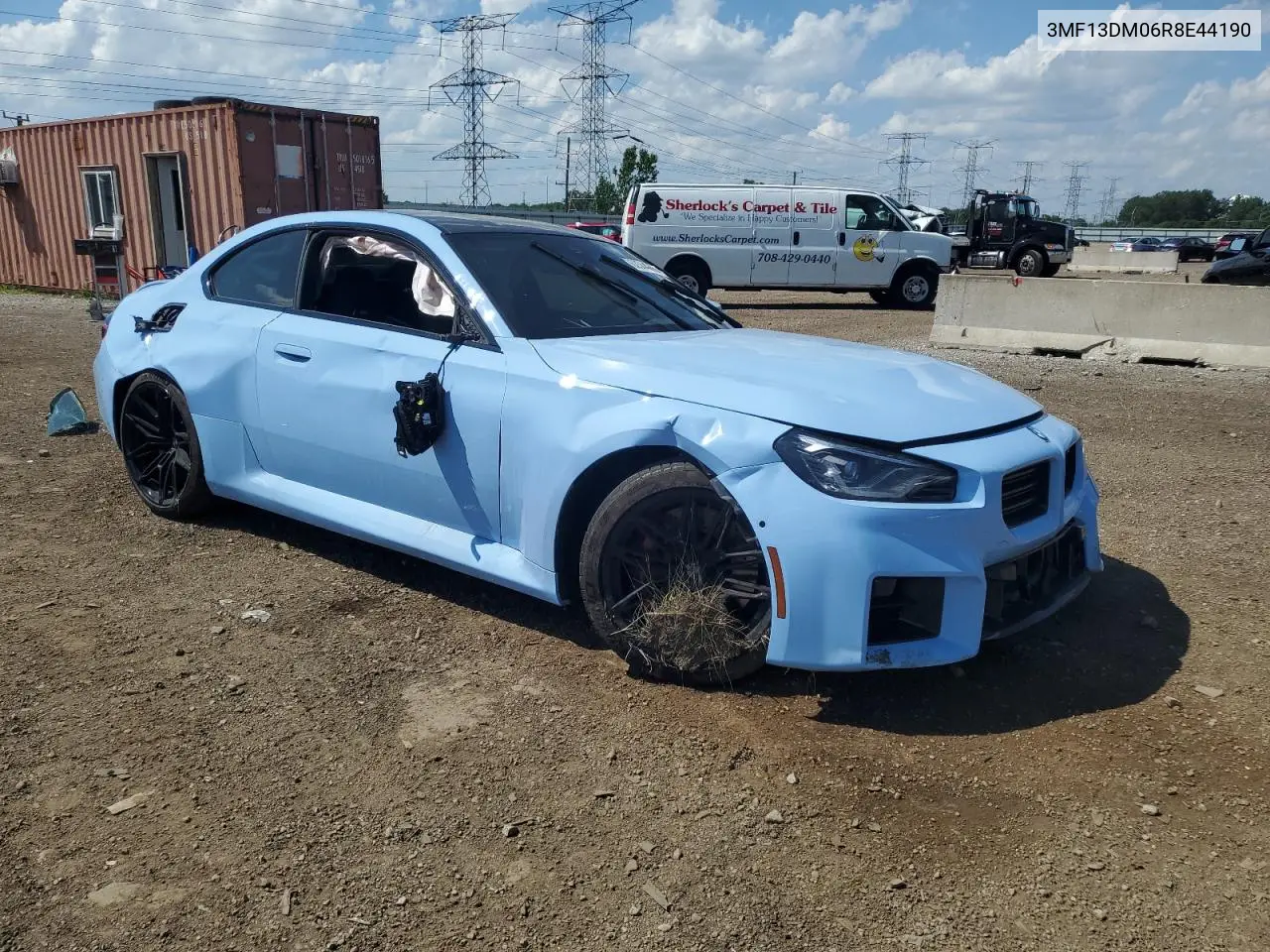 2024 BMW M2 VIN: 3MF13DM06R8E44190 Lot: 62344365