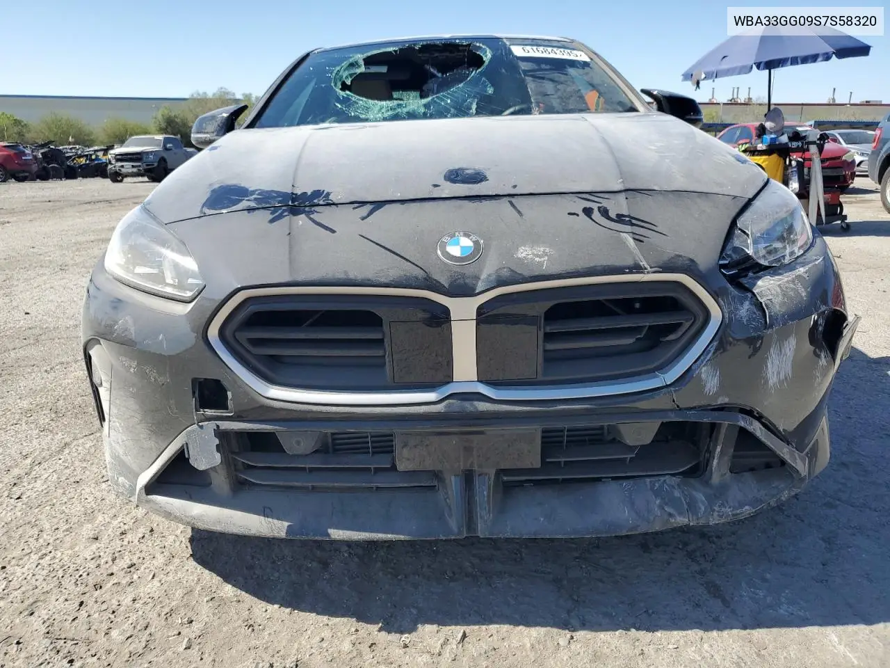 2025 BMW M235Xi VIN: WBA33GG09S7S58320 Lot: 61684395