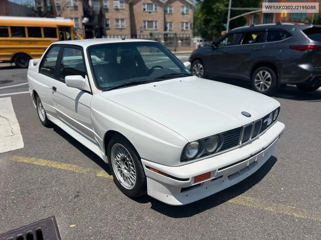 1988 BMW M3 VIN: WBSAK0302J2195088 Lot: 59734375