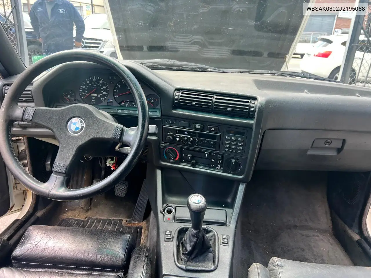 1988 BMW M3 VIN: WBSAK0302J2195088 Lot: 59734375