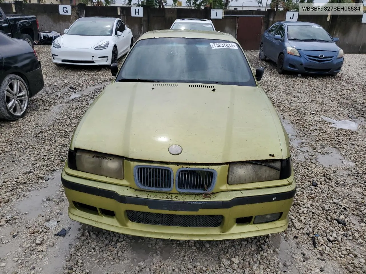 1995 BMW M3 VIN: WBSBF9327SEH05534 Lot: 75237814