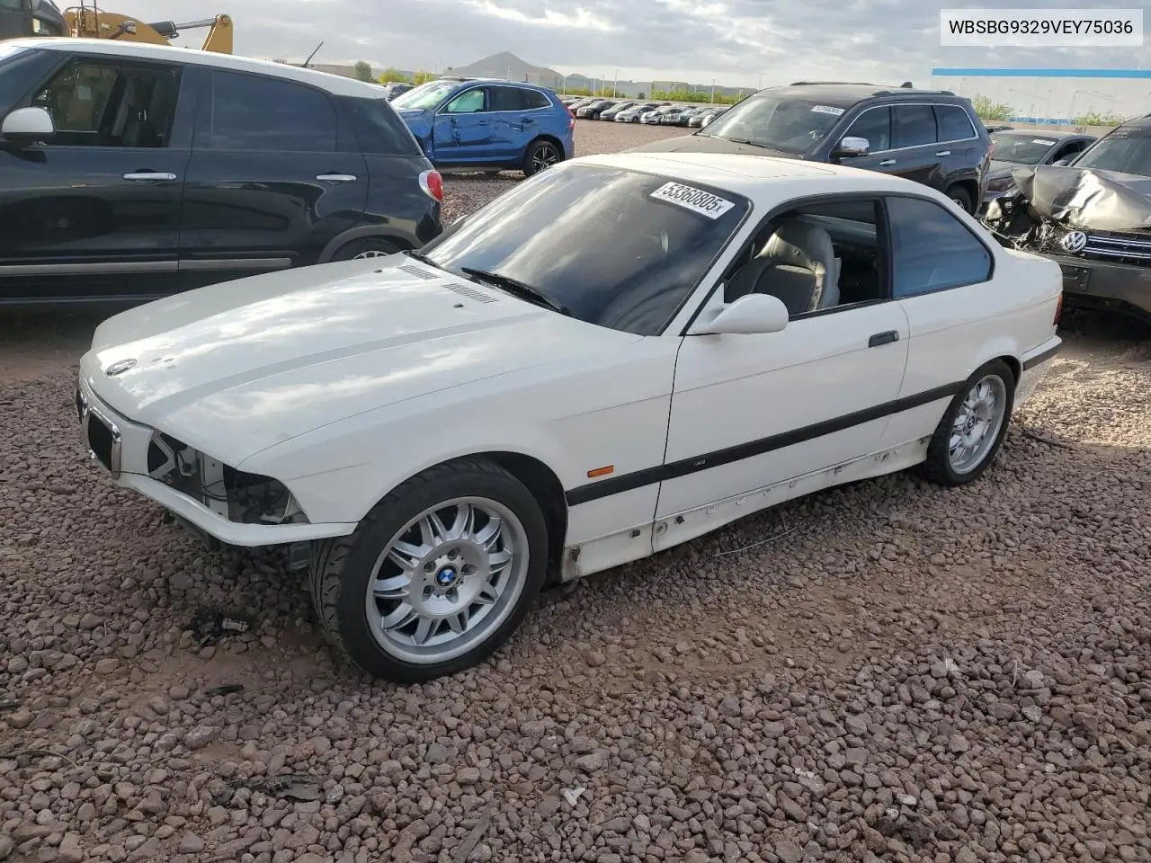 1997 BMW M3 VIN: WBSBG9329VEY75036 Lot: 53360805