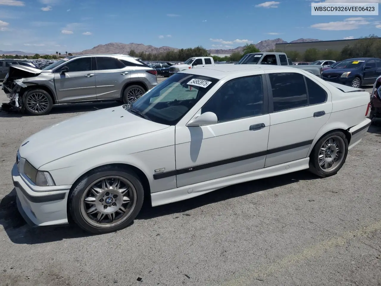1997 BMW M3 VIN: WBSCD9326VEE06423 Lot: 54953975