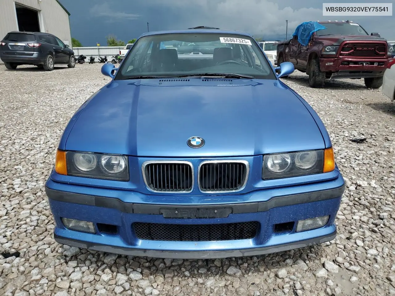 1997 BMW M3 VIN: WBSBG9320VEY75541 Lot: 56867325