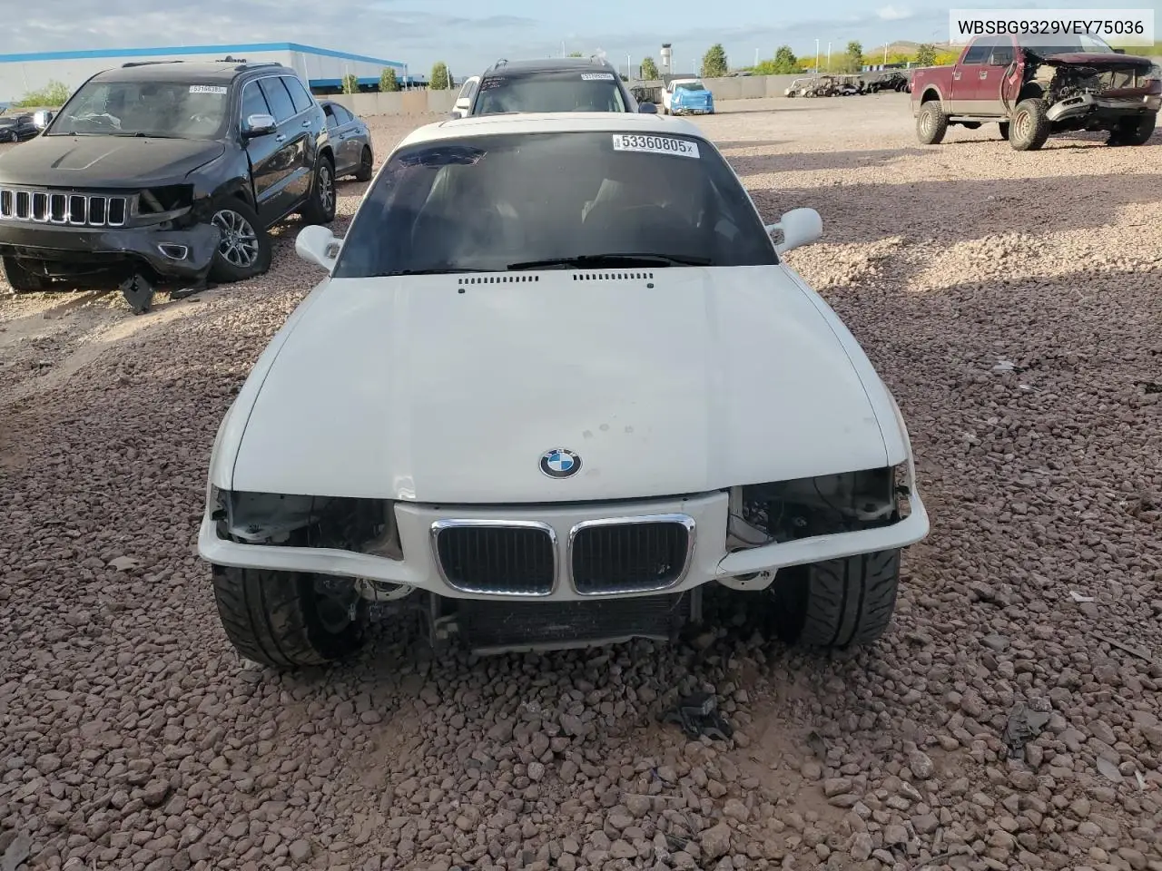 1997 BMW M3 VIN: WBSBG9329VEY75036 Lot: 62737765