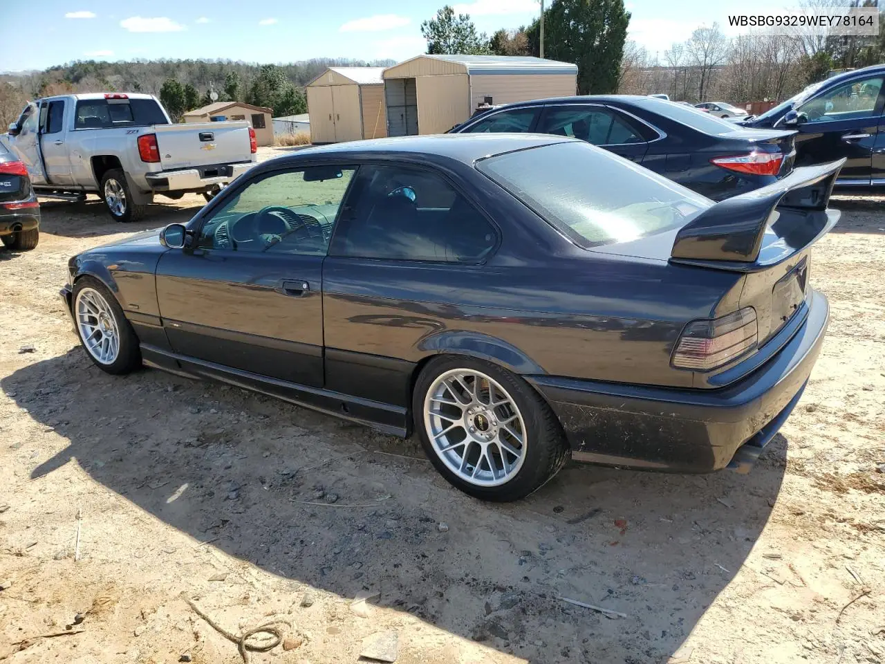 1998 BMW M3 VIN: WBSBG9329WEY78164 Lot: 48025155