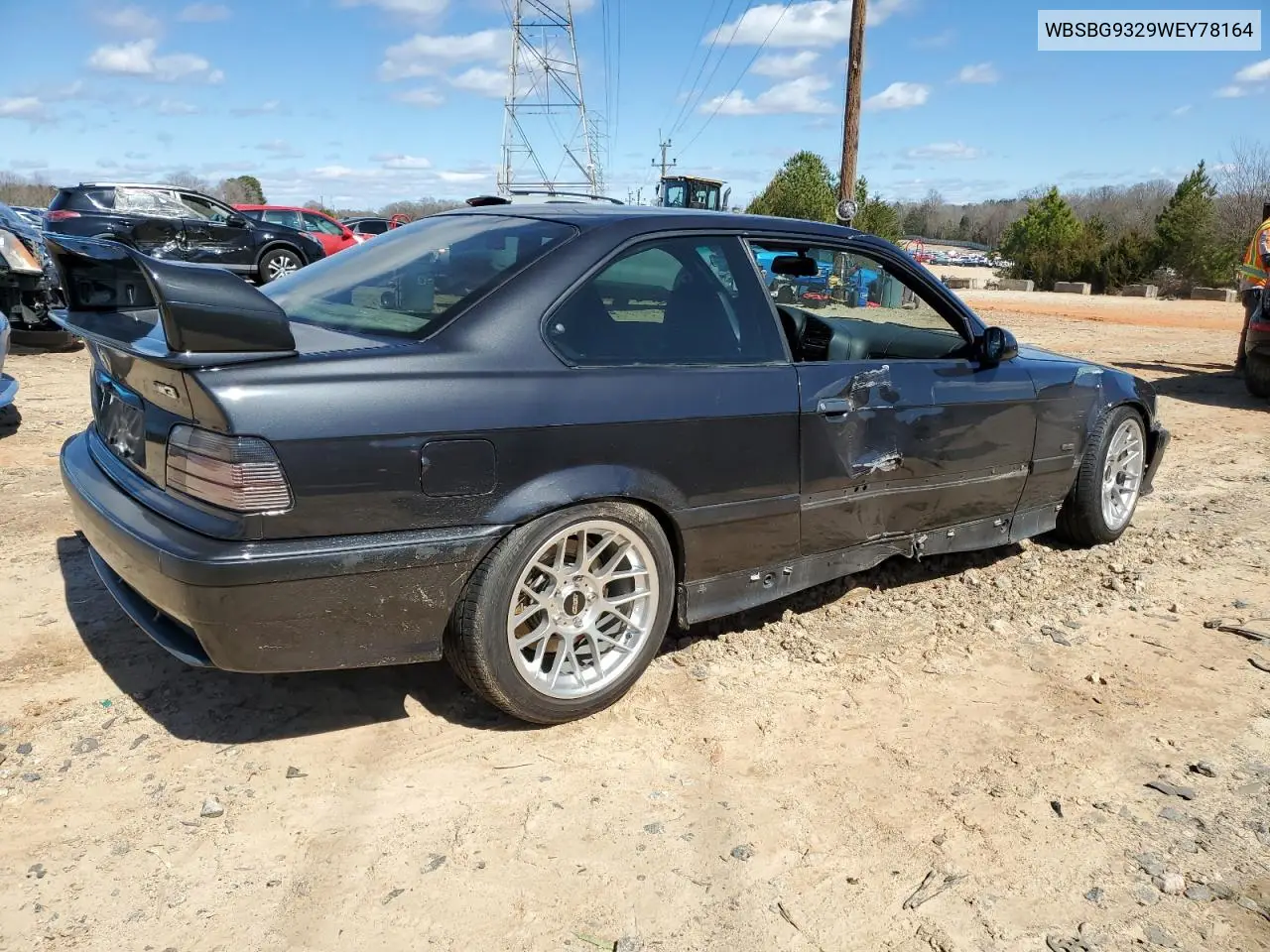 1998 BMW M3 VIN: WBSBG9329WEY78164 Lot: 48025155