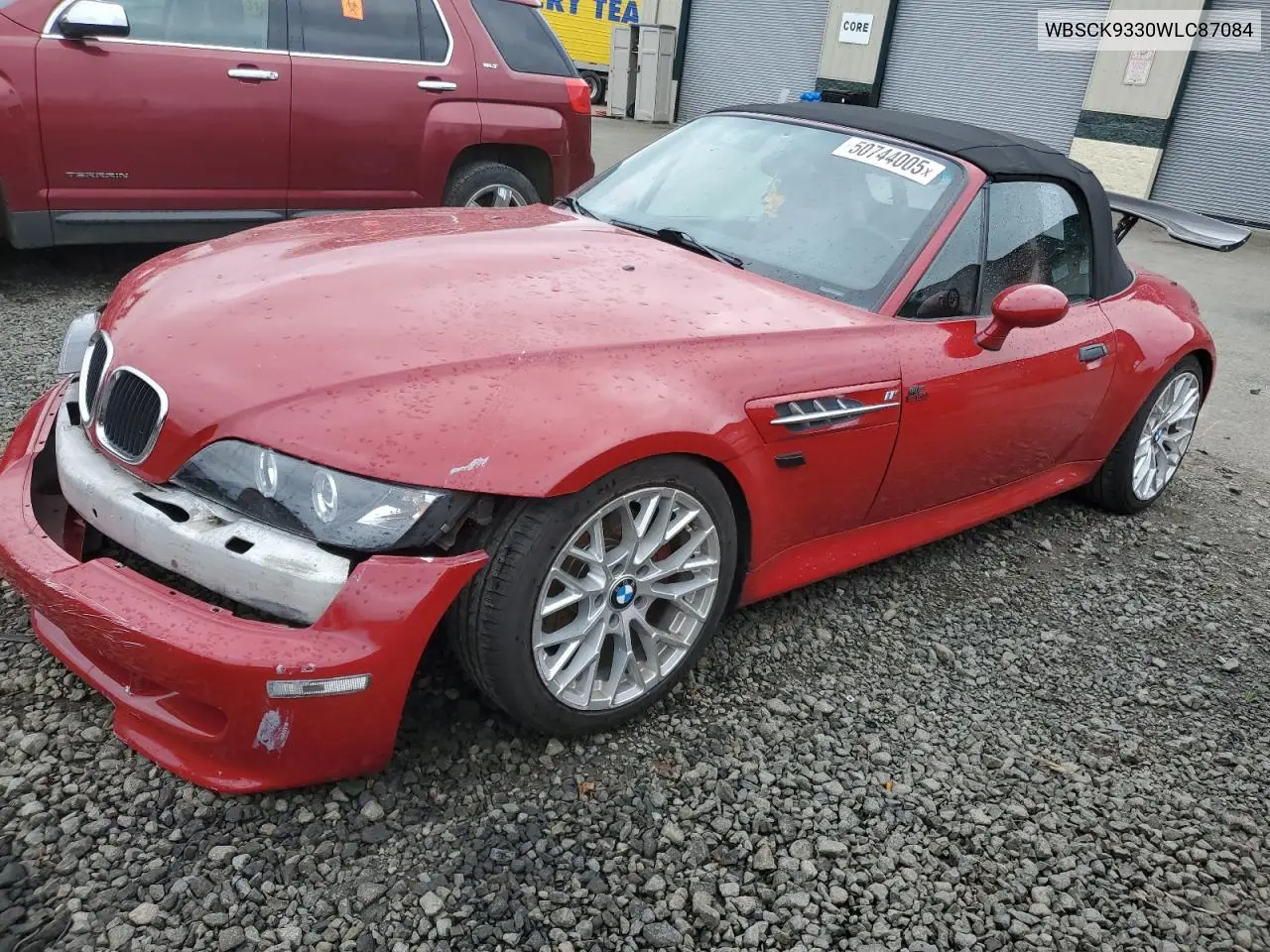 1998 BMW M Roadster VIN: WBSCK9330WLC87084 Lot: 50744005