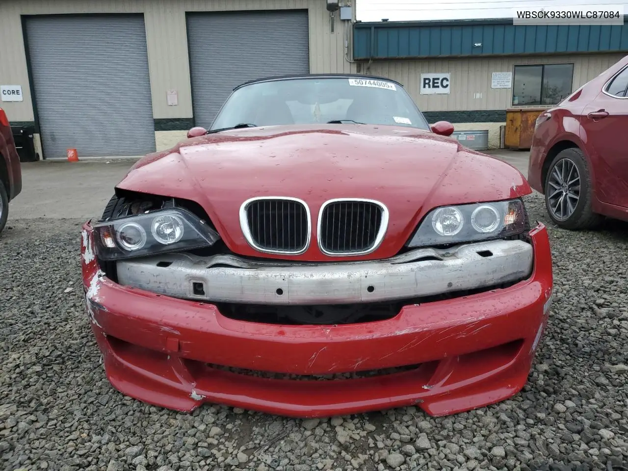 1998 BMW M Roadster VIN: WBSCK9330WLC87084 Lot: 50744005