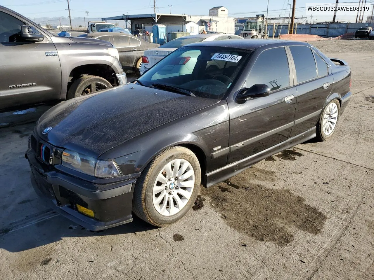 1998 BMW M3 VIN: WBSCD932XWEE08919 Lot: 84434704