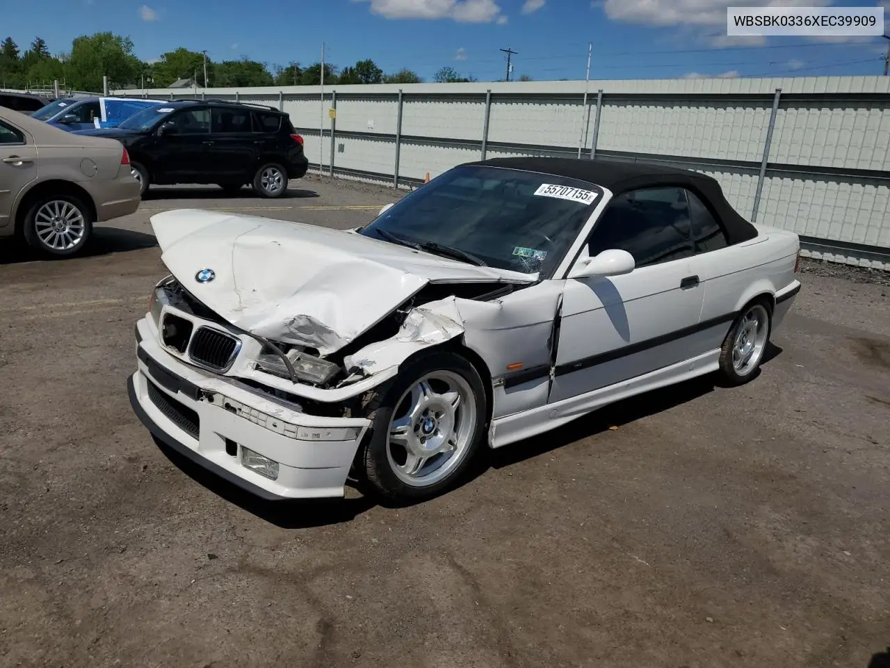 1999 BMW M3 Automatic VIN: WBSBK0336XEC39909 Lot: 55707155