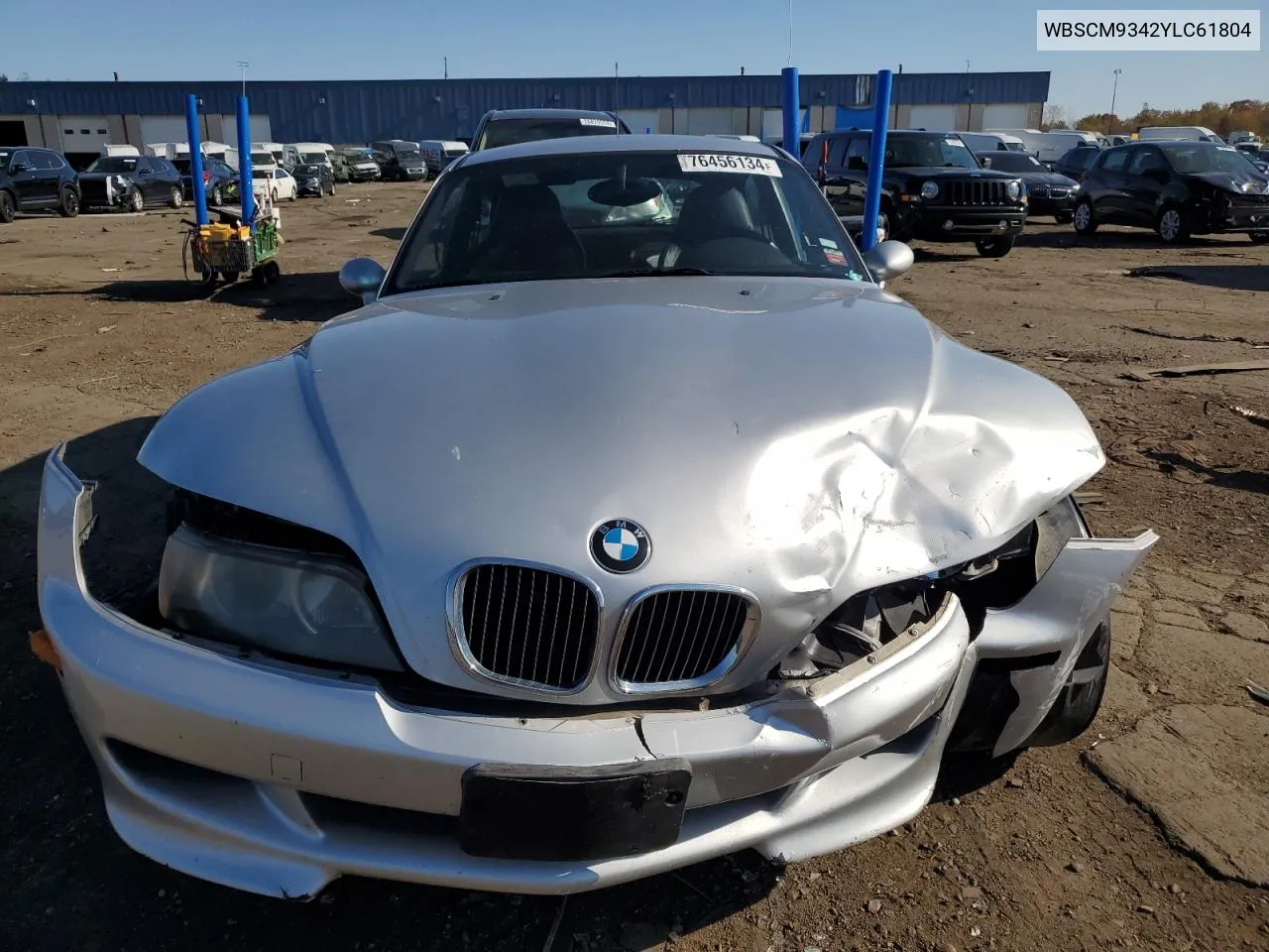 2000 BMW M Coupe VIN: WBSCM9342YLC61804 Lot: 76456134