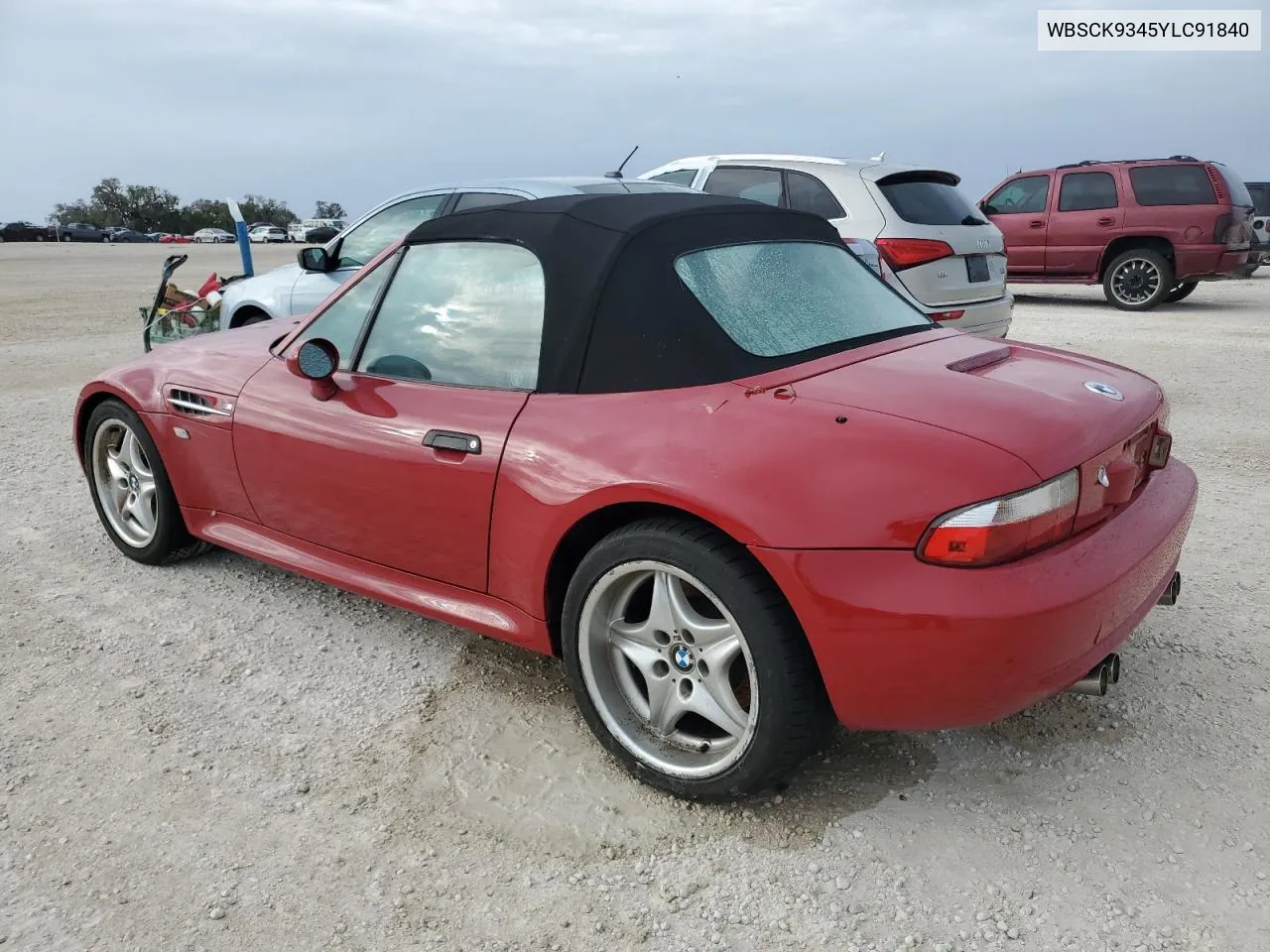 2000 BMW M Roadster VIN: WBSCK9345YLC91840 Lot: 78126774
