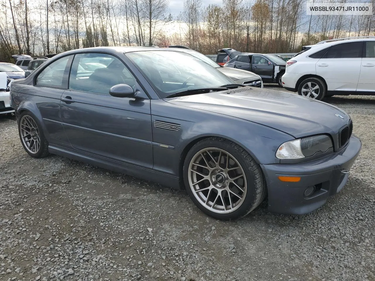 2001 BMW M3 Ci VIN: WBSBL93471JR11000 Lot: 77599004
