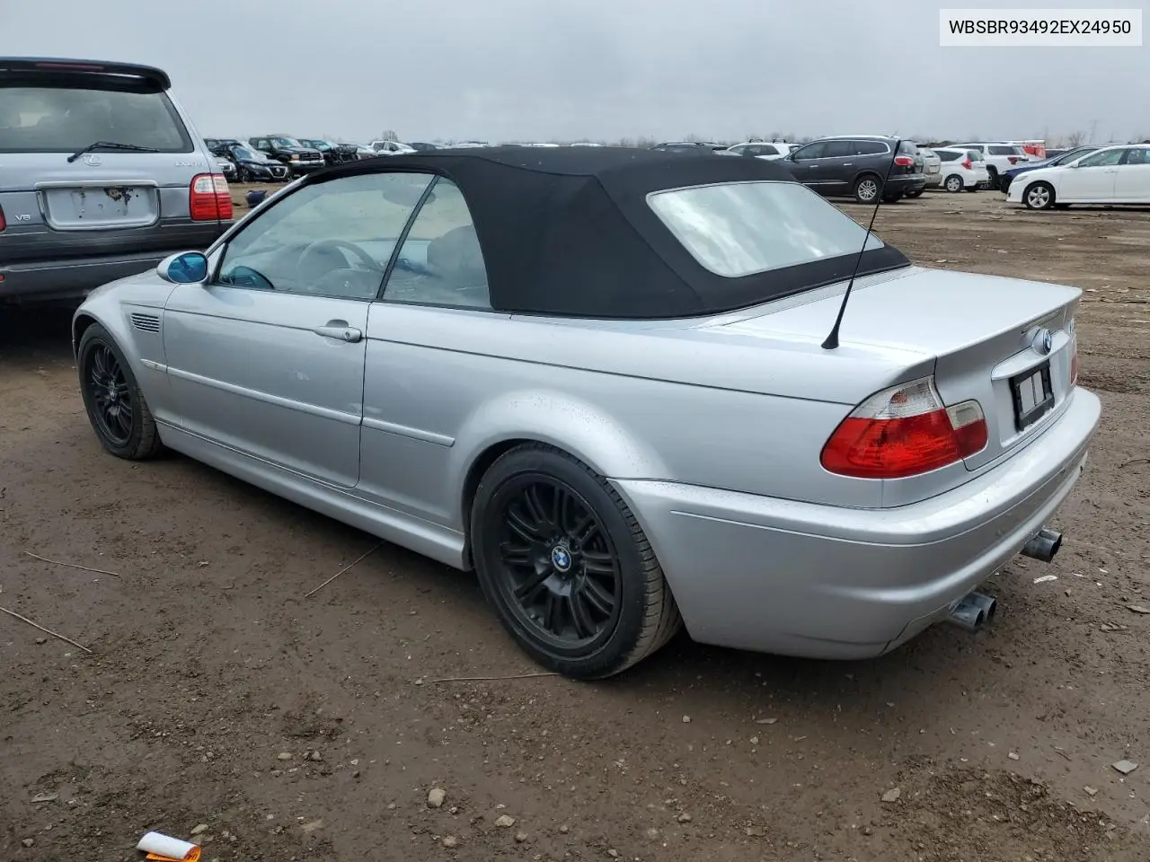 2002 BMW M3 VIN: WBSBR93492EX24950 Lot: 52174795