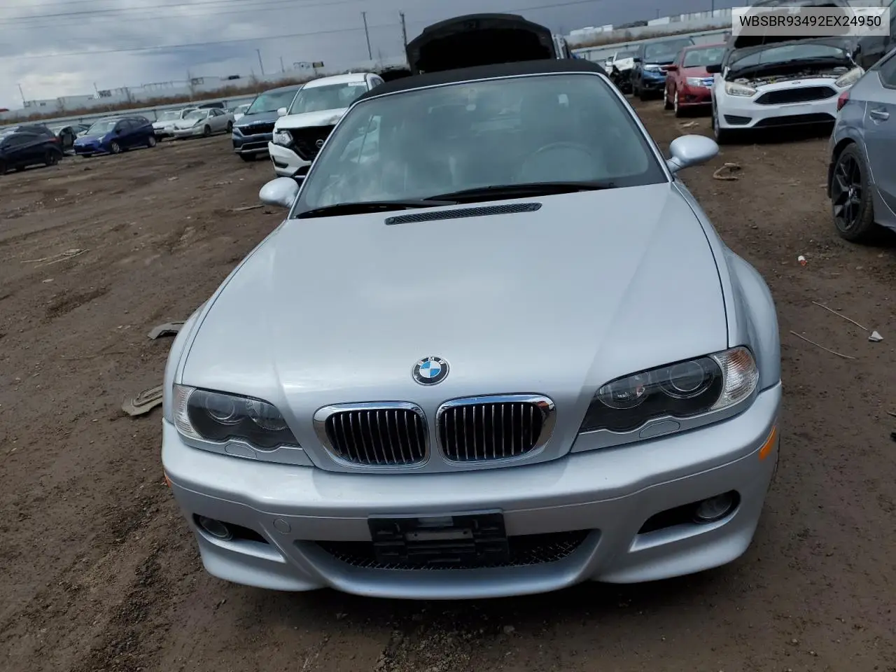 2002 BMW M3 VIN: WBSBR93492EX24950 Lot: 52174795
