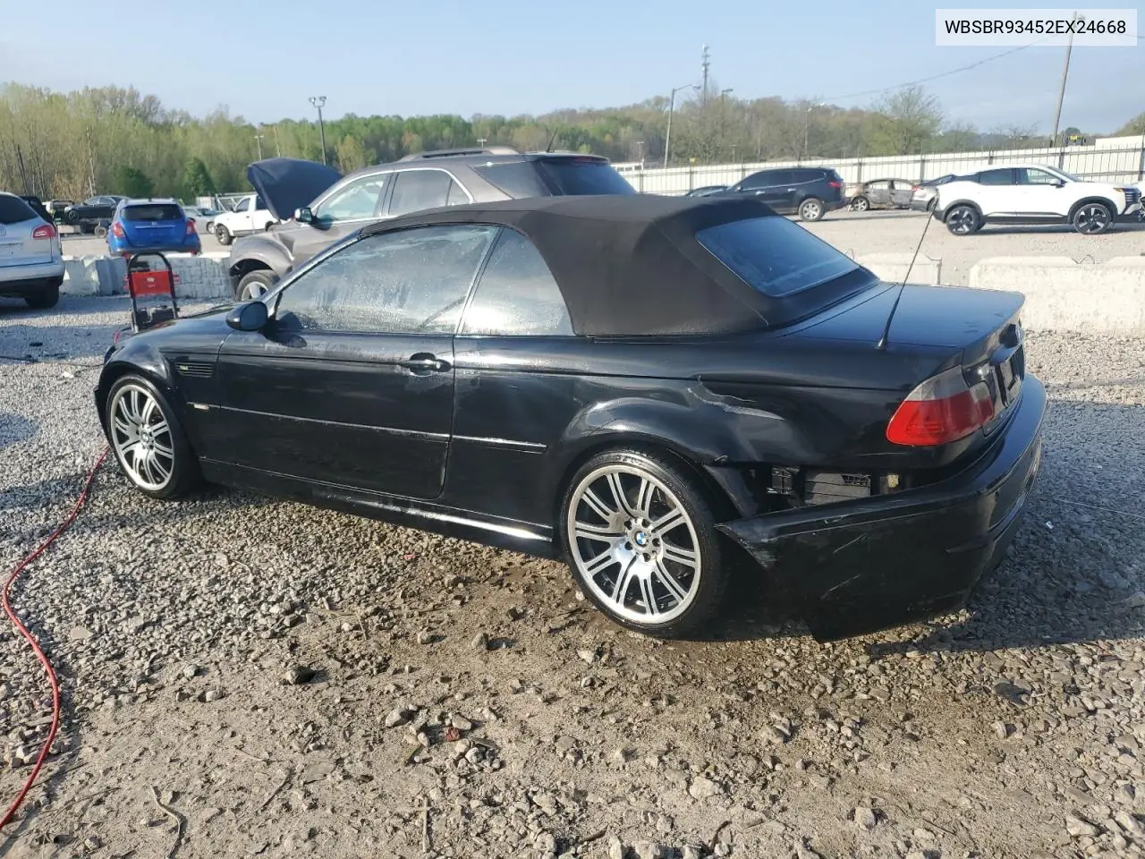 2002 BMW M3 VIN: WBSBR93452EX24668 Lot: 53687595