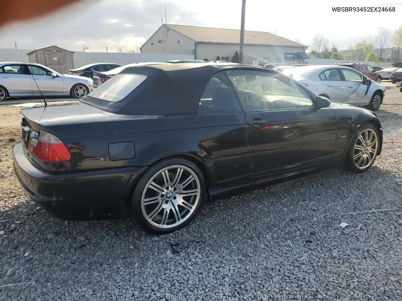 2002 BMW M3 VIN: WBSBR93452EX24668 Lot: 53687595