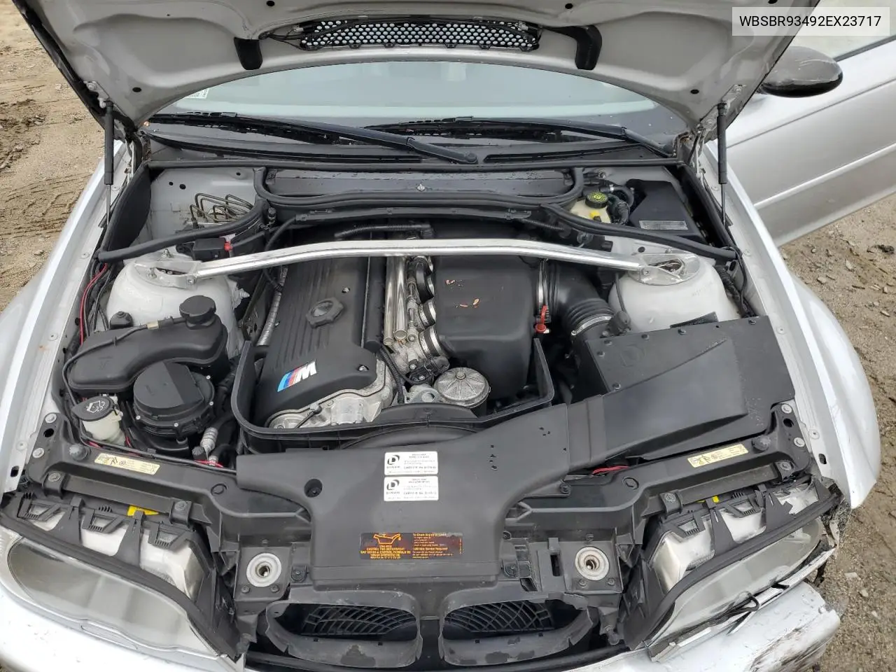 2002 BMW M3 VIN: WBSBR93492EX23717 Lot: 56937425