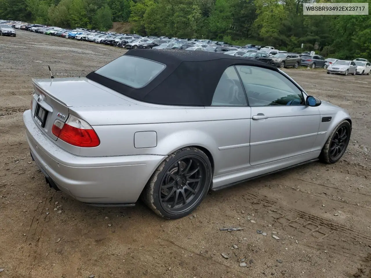 2002 BMW M3 VIN: WBSBR93492EX23717 Lot: 56937425
