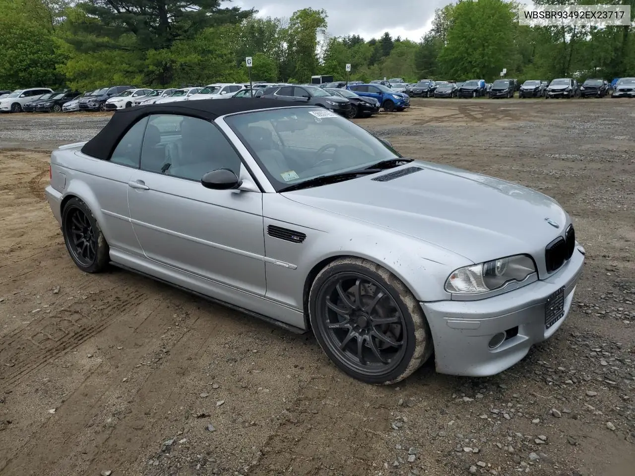 2002 BMW M3 VIN: WBSBR93492EX23717 Lot: 56937425