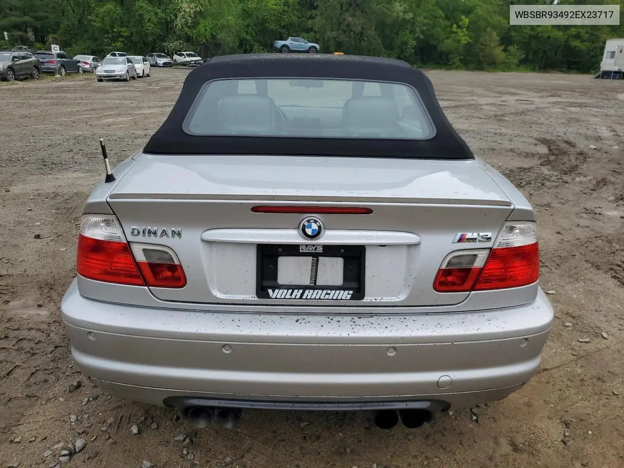 2002 BMW M3 VIN: WBSBR93492EX23717 Lot: 56937425