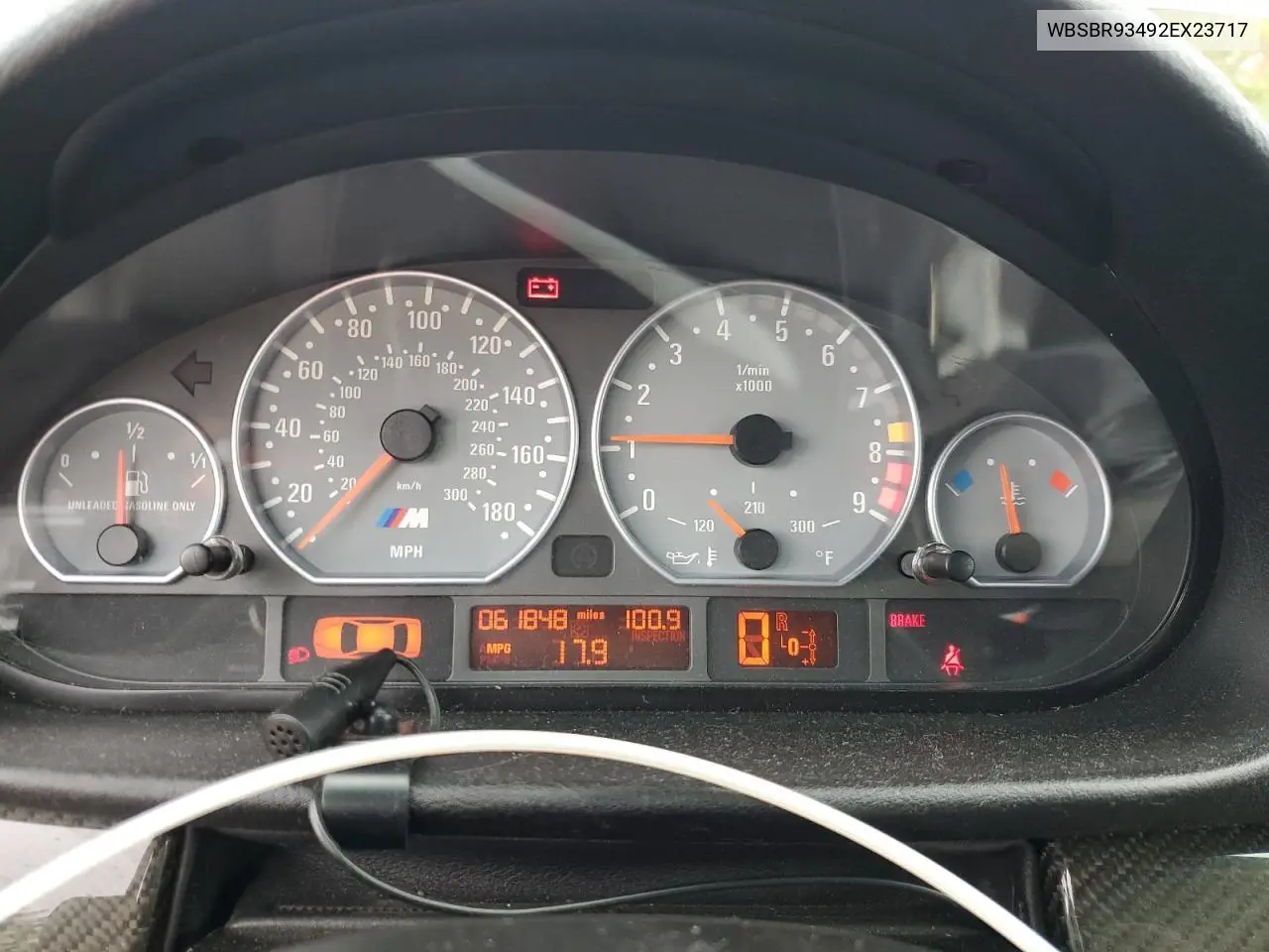 2002 BMW M3 VIN: WBSBR93492EX23717 Lot: 56937425