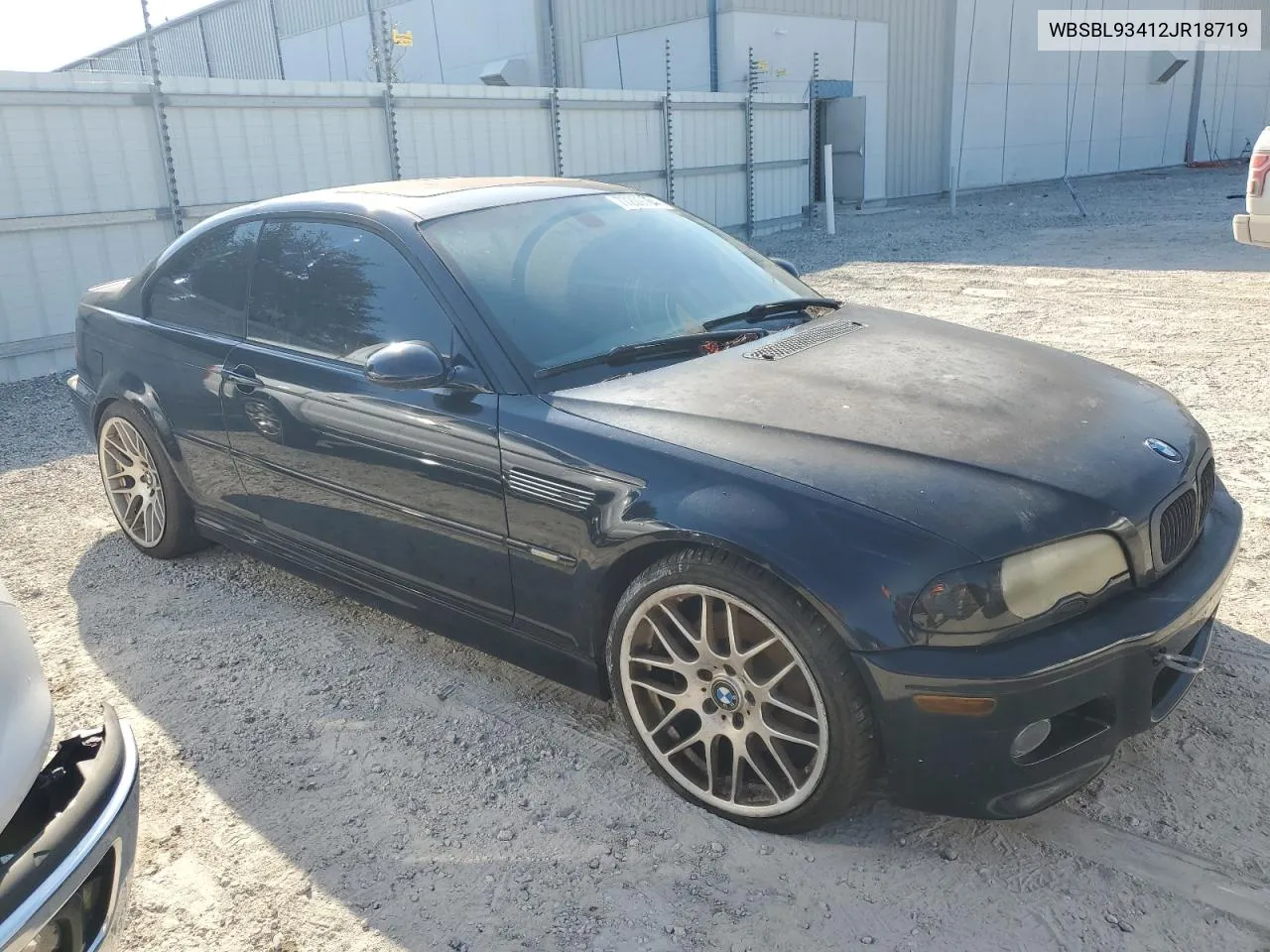 2002 BMW M3 VIN: WBSBL93412JR18719 Lot: 77209764
