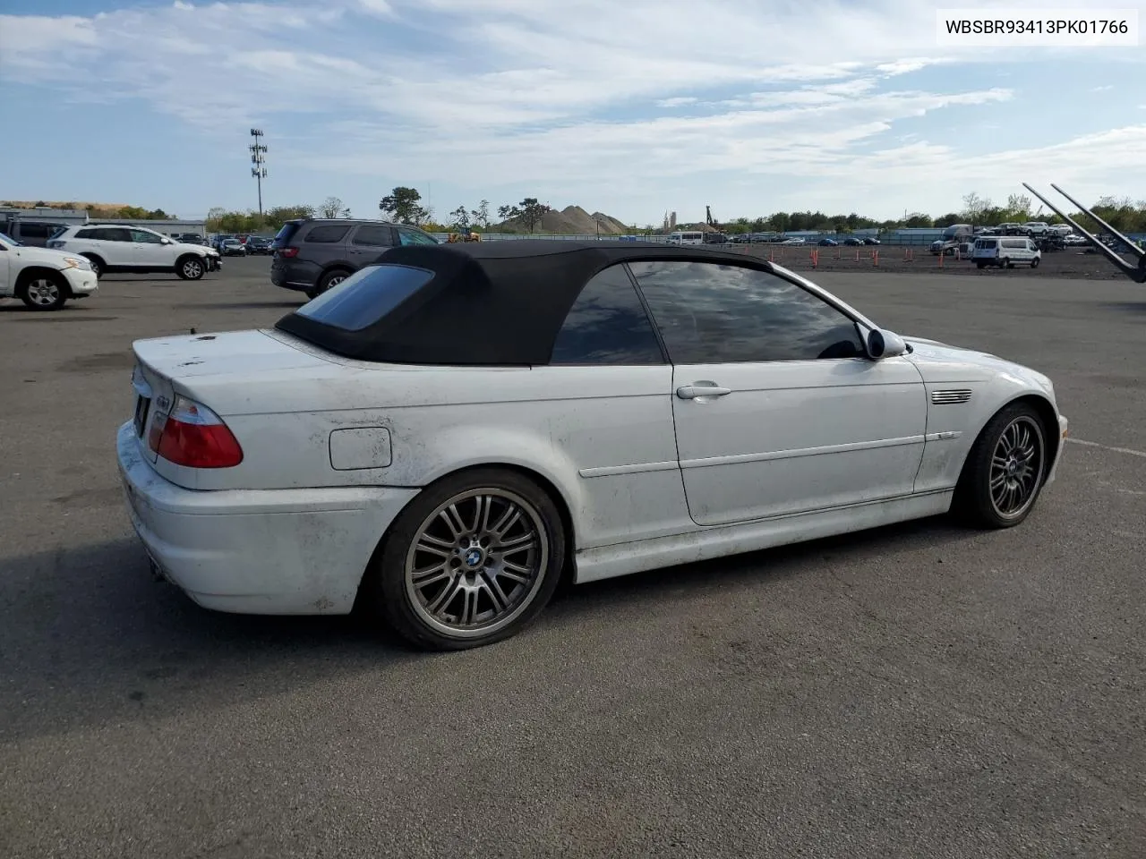 2003 BMW M3 VIN: WBSBR93413PK01766 Lot: 53574054