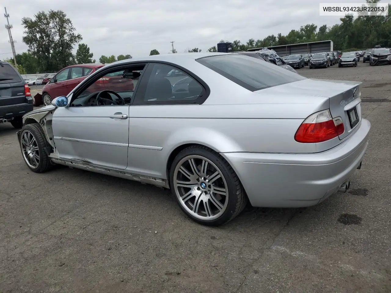 2003 BMW M3 VIN: WBSBL93423JR22053 Lot: 59755355