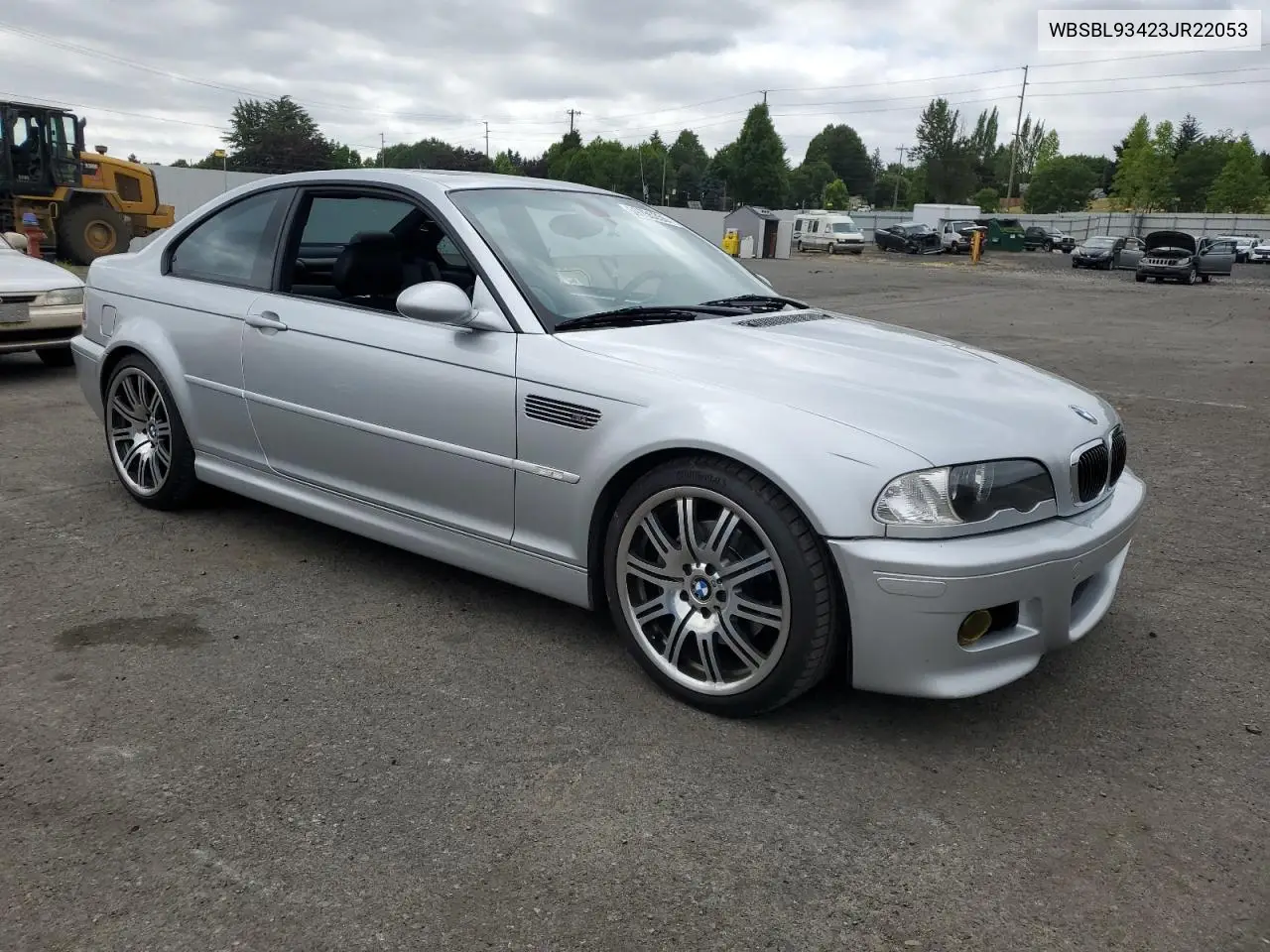2003 BMW M3 VIN: WBSBL93423JR22053 Lot: 59755355