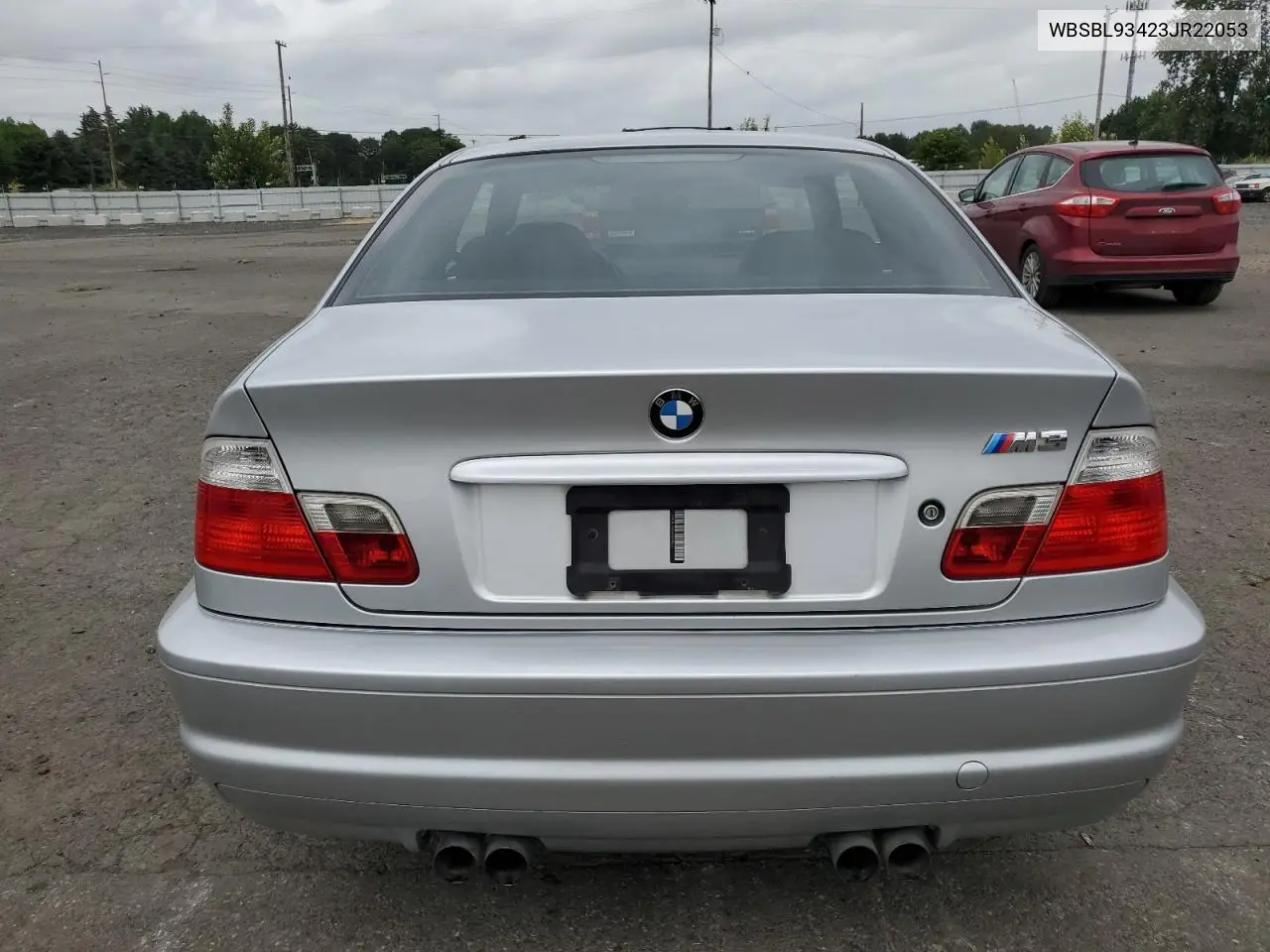 2003 BMW M3 VIN: WBSBL93423JR22053 Lot: 59755355