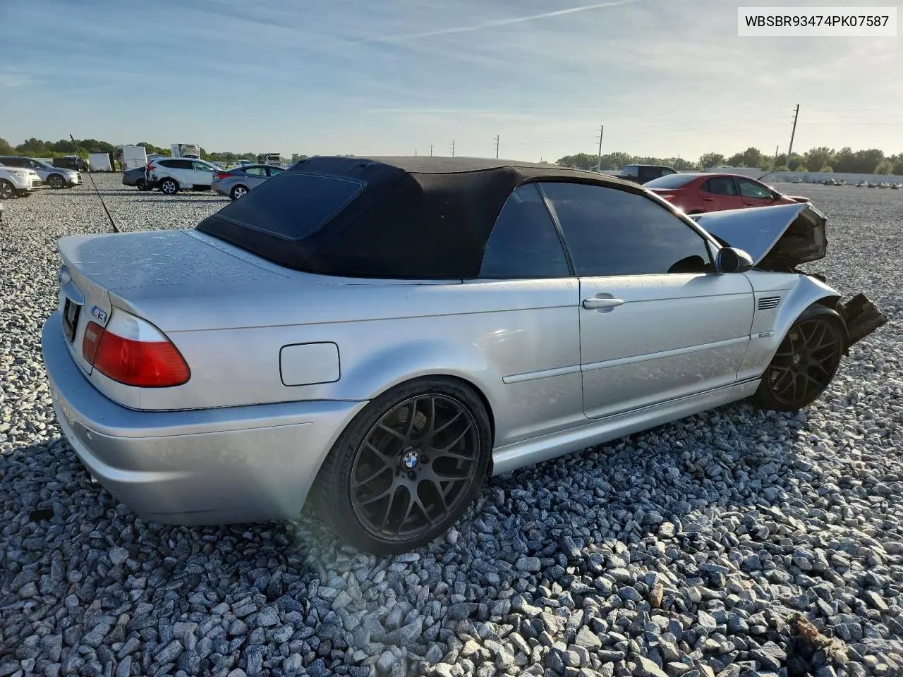 2004 BMW M3 VIN: WBSBR93474PK07587 Lot: 60530645