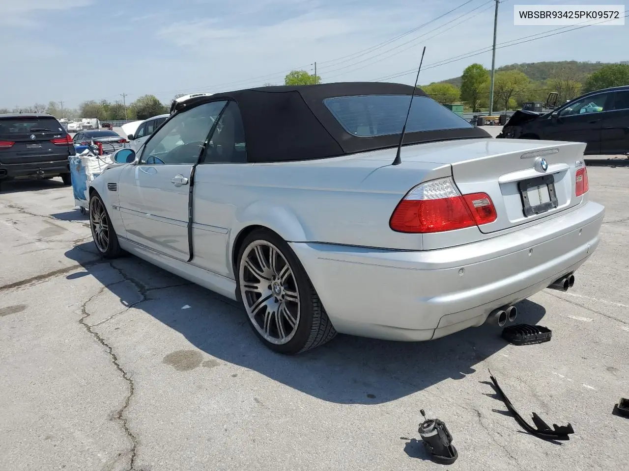 2005 BMW M3 VIN: WBSBR93425PK09572 Lot: 53153425